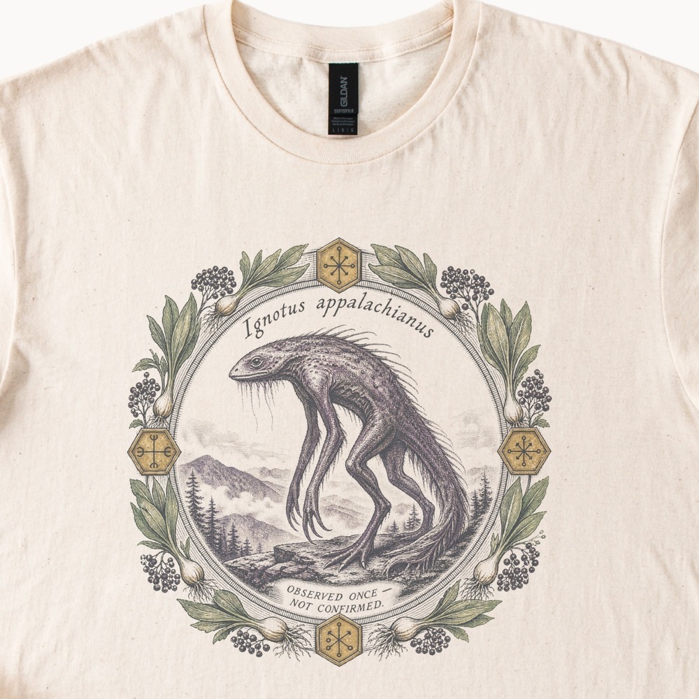 Ignotus Appalachianus Observed Once Not Confirmed Wreath Tee